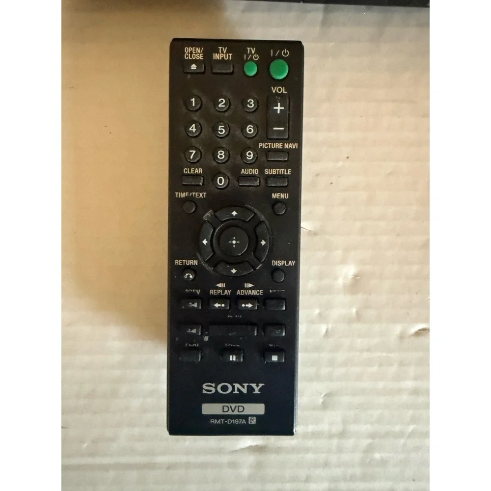 Sony DVD-CD Player with Remote Control DVP-SR200P Works!